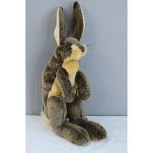 Folkmanis Puppets Jackrabbit Rabbit Hand Puppet 22" New Moveable Mouth